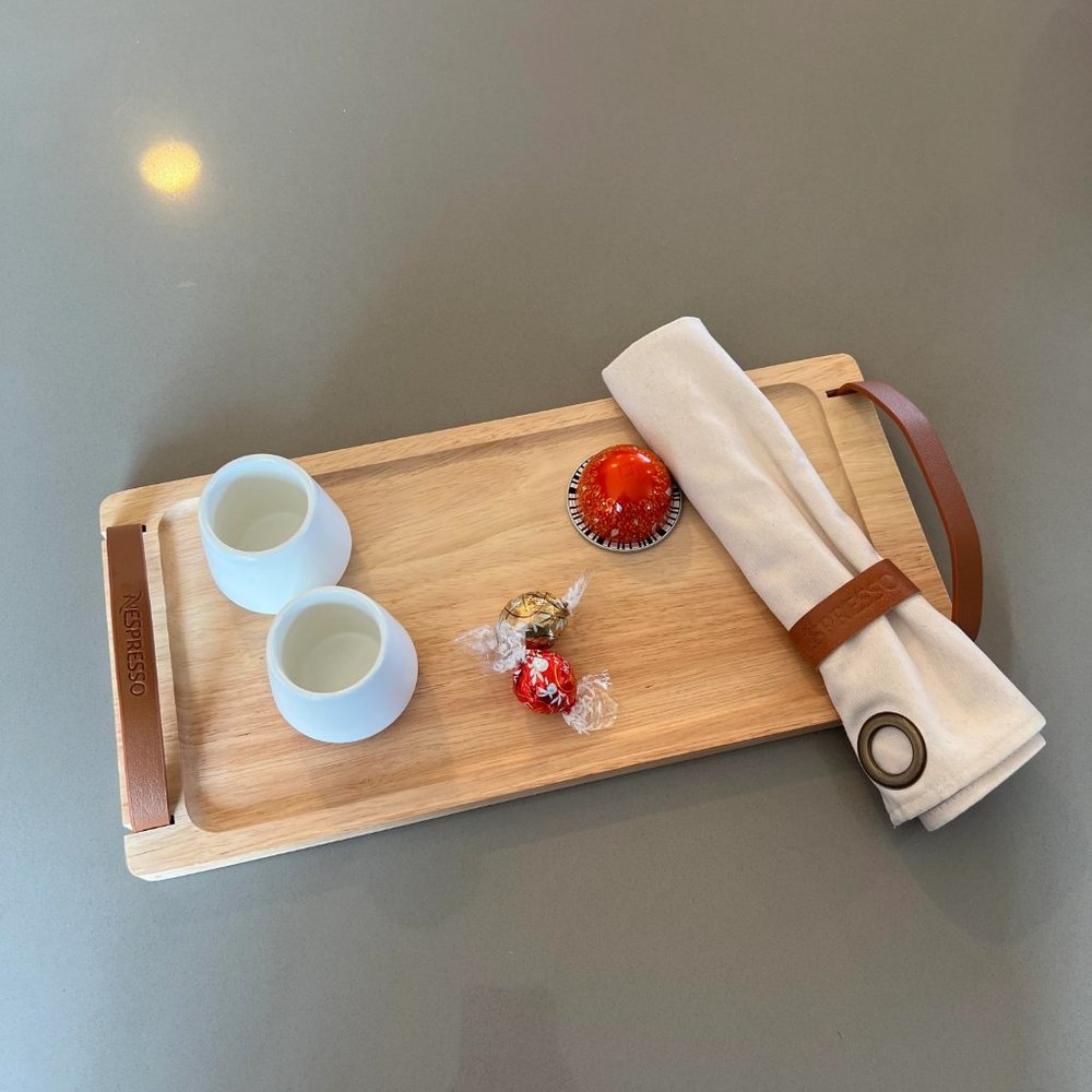 Nespresso Barista Wooden Tray